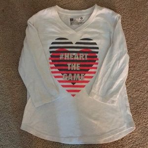 active long sleeve (size; M 10/12 girls)